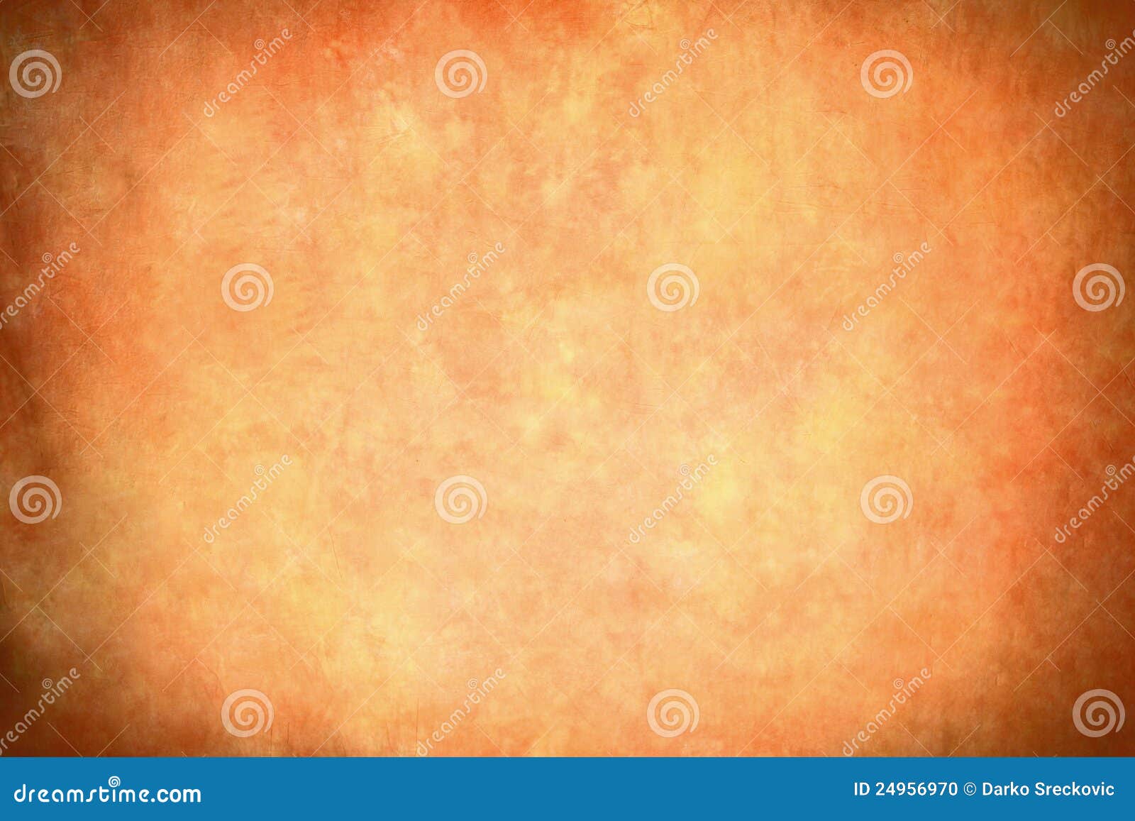 retro light orange vignette background