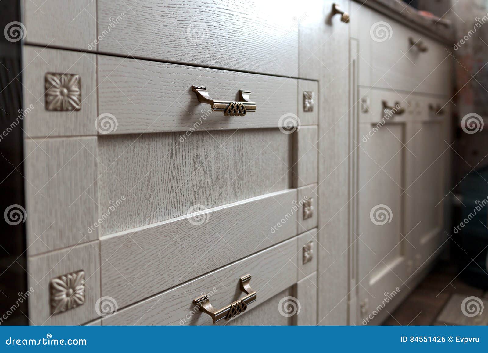 Retro metal knobs stock photo. Image of home 84551426