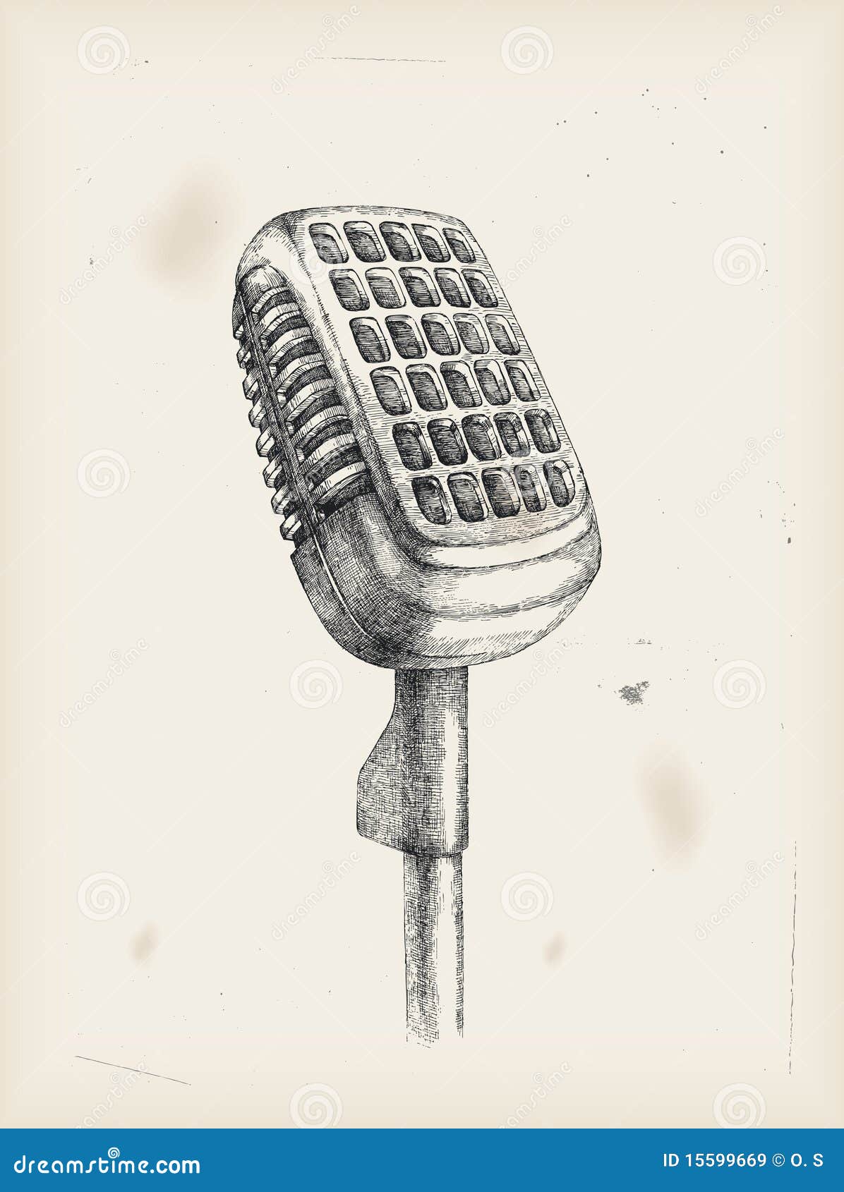 How to Draw a Microphone  DrawingNow