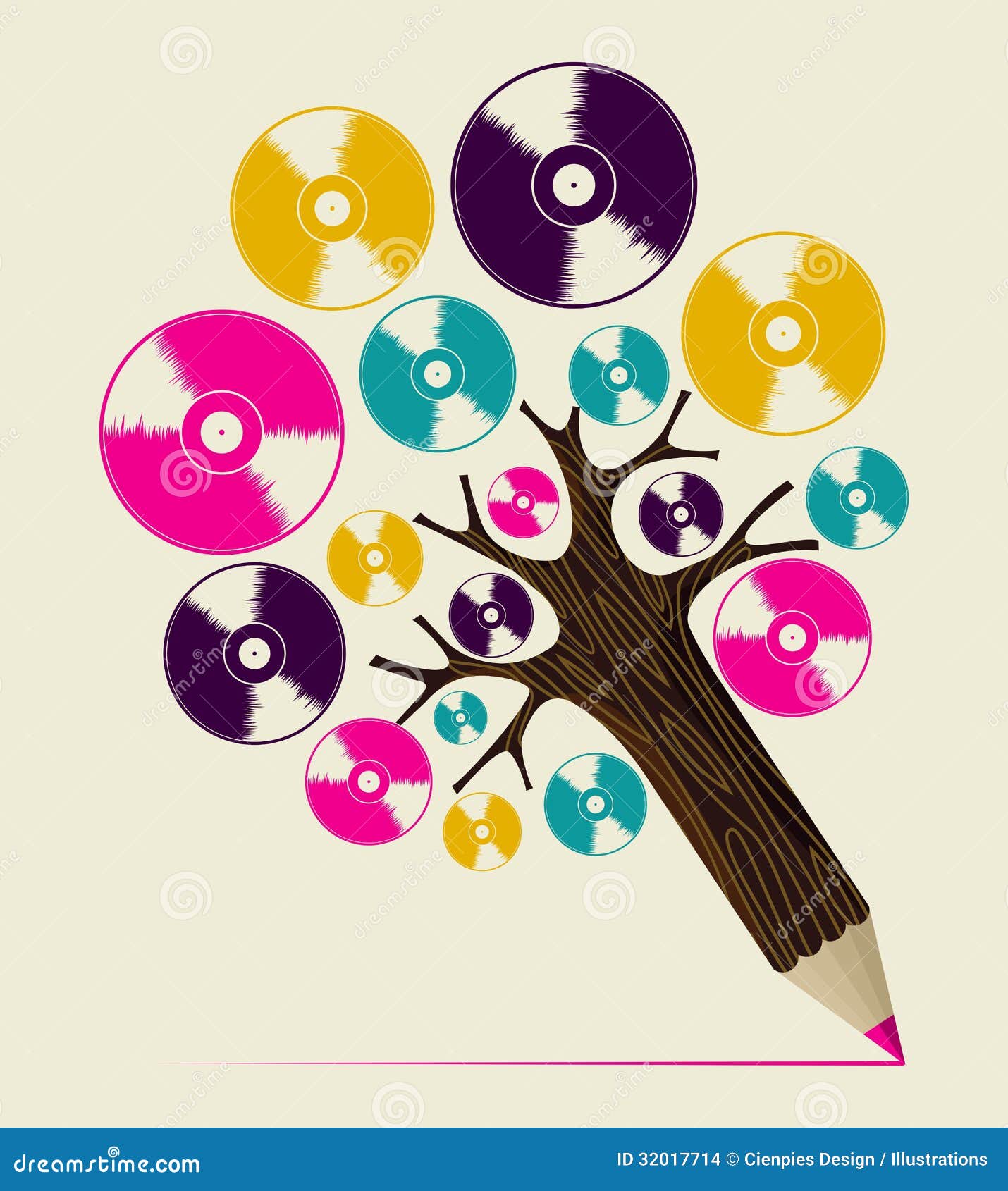 retro-music-concept-art-tree-analogue-vinyl-disc-pencil-vector-illustration-layered-easy-manipulation-custom-coloring-32017714.jpg