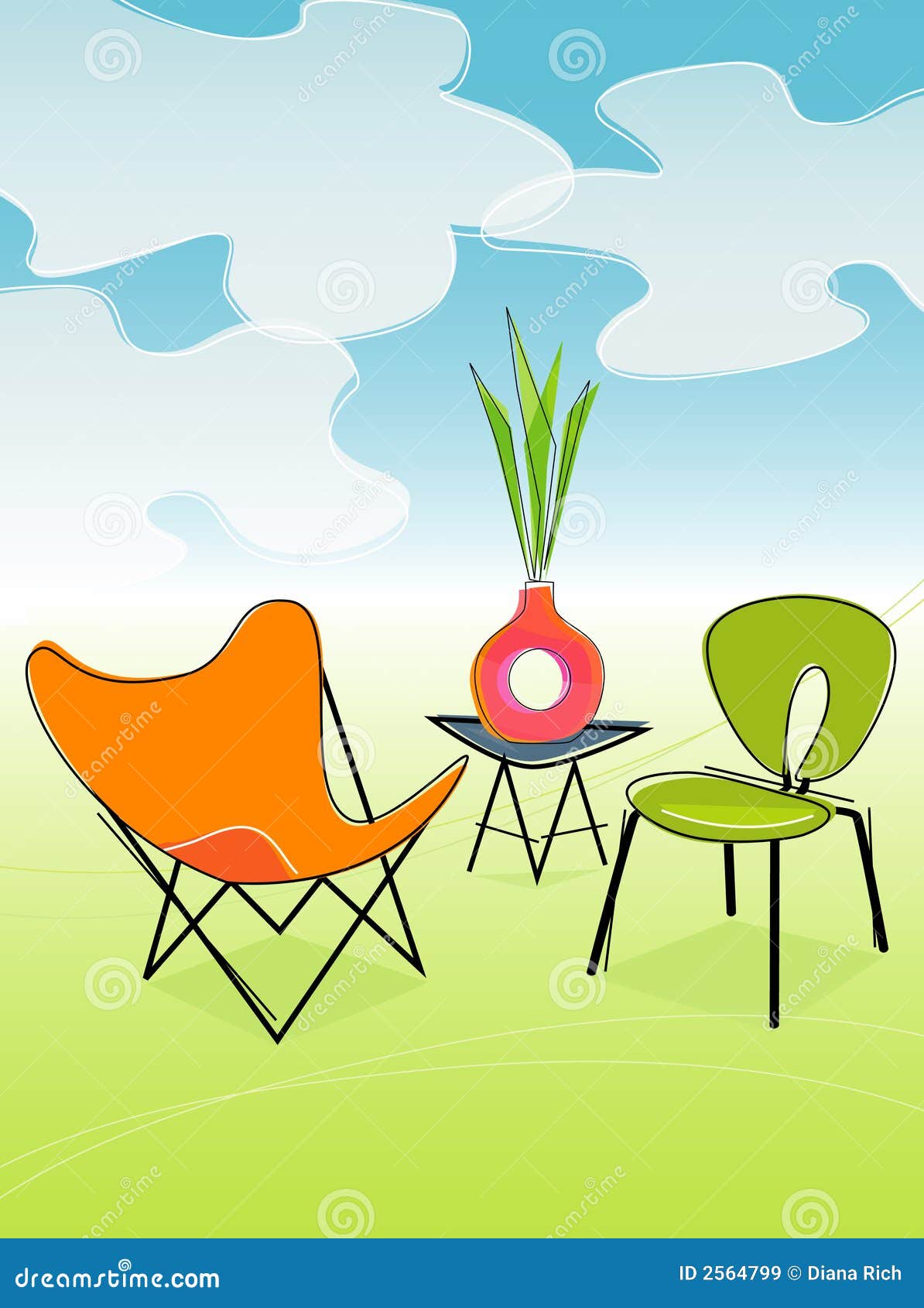 free clip art patio furniture - photo #30