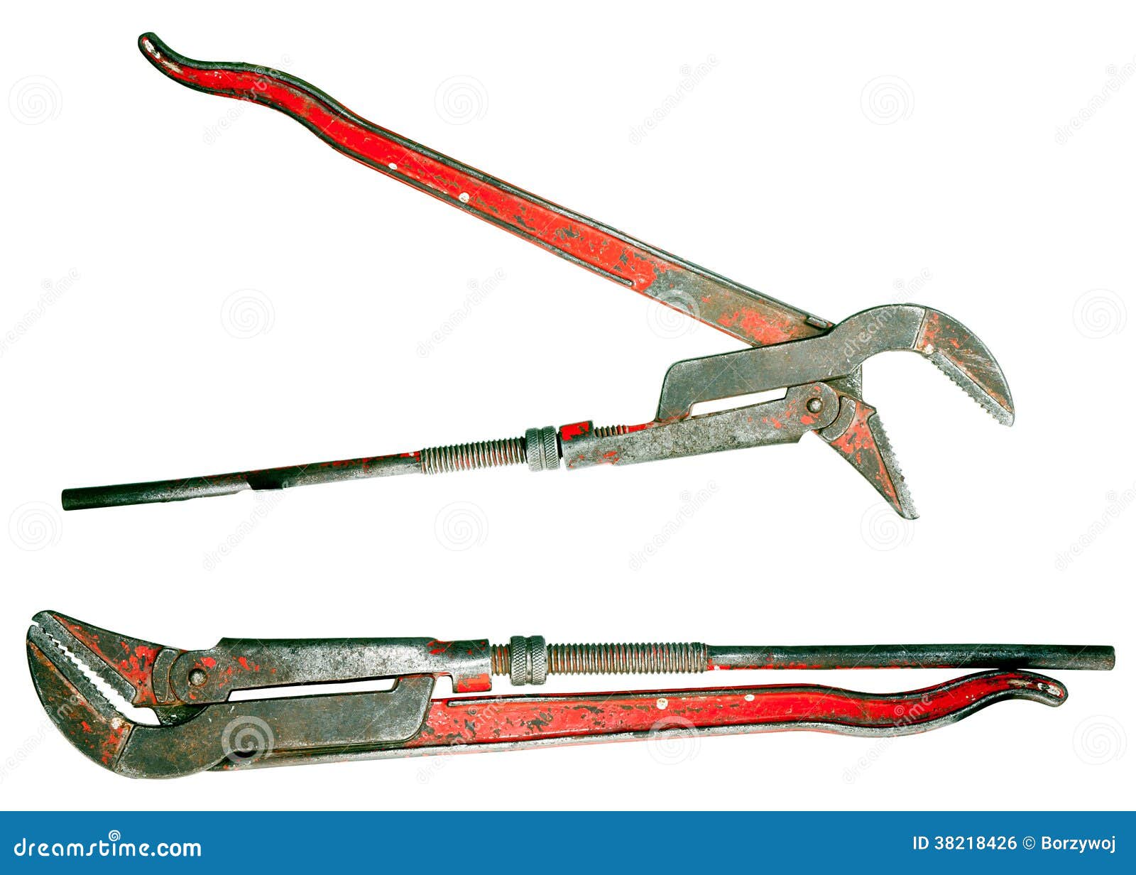 Retro plumbers pliers stock photo. Image of rust, opened 38218426