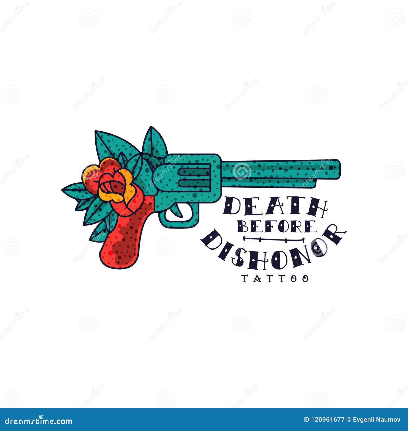 Pistol Tattoo PNG Transparent Images Free Download  Vector Files  Pngtree