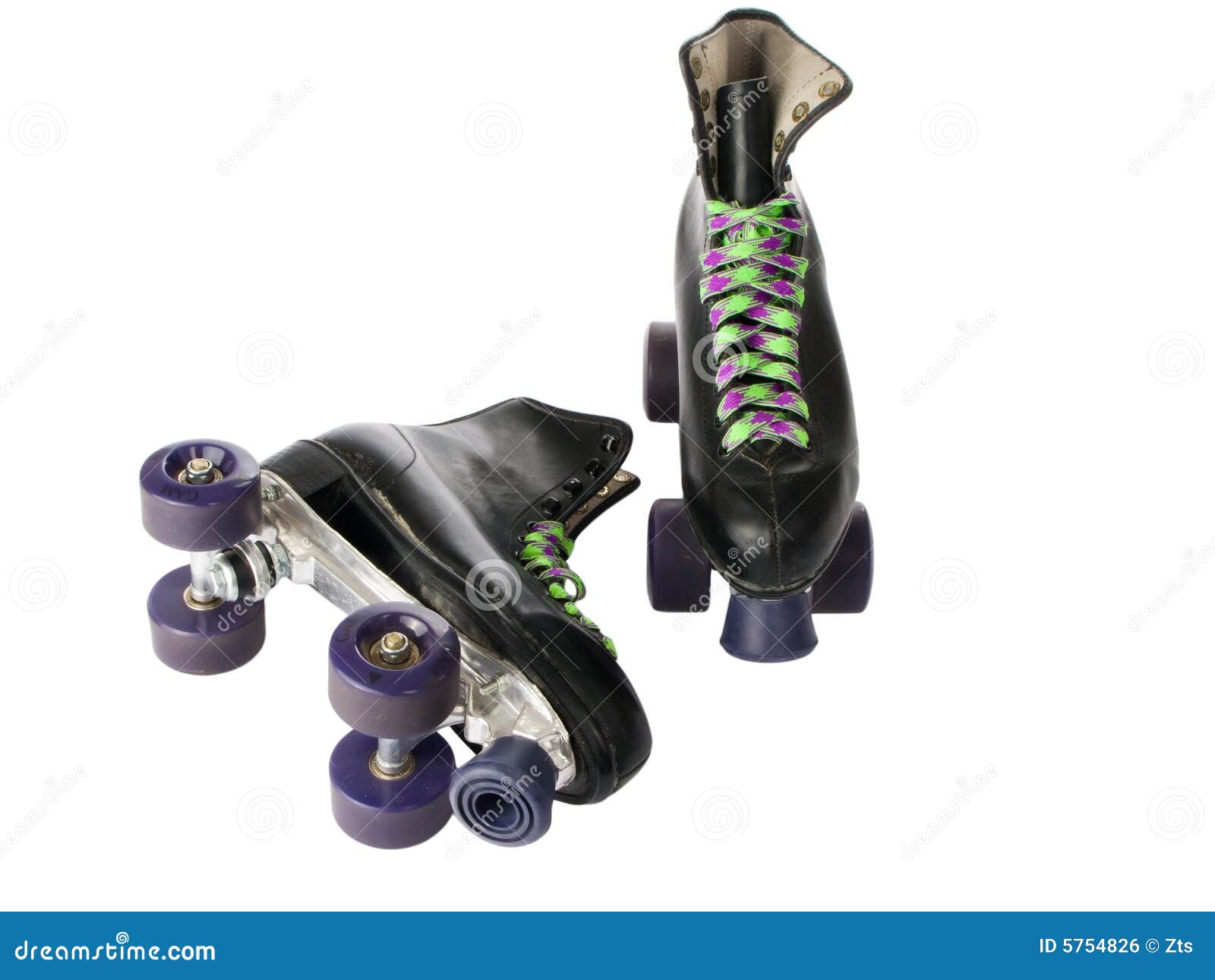 Retro roller skates stock photo. Image of rollerskate 5754826