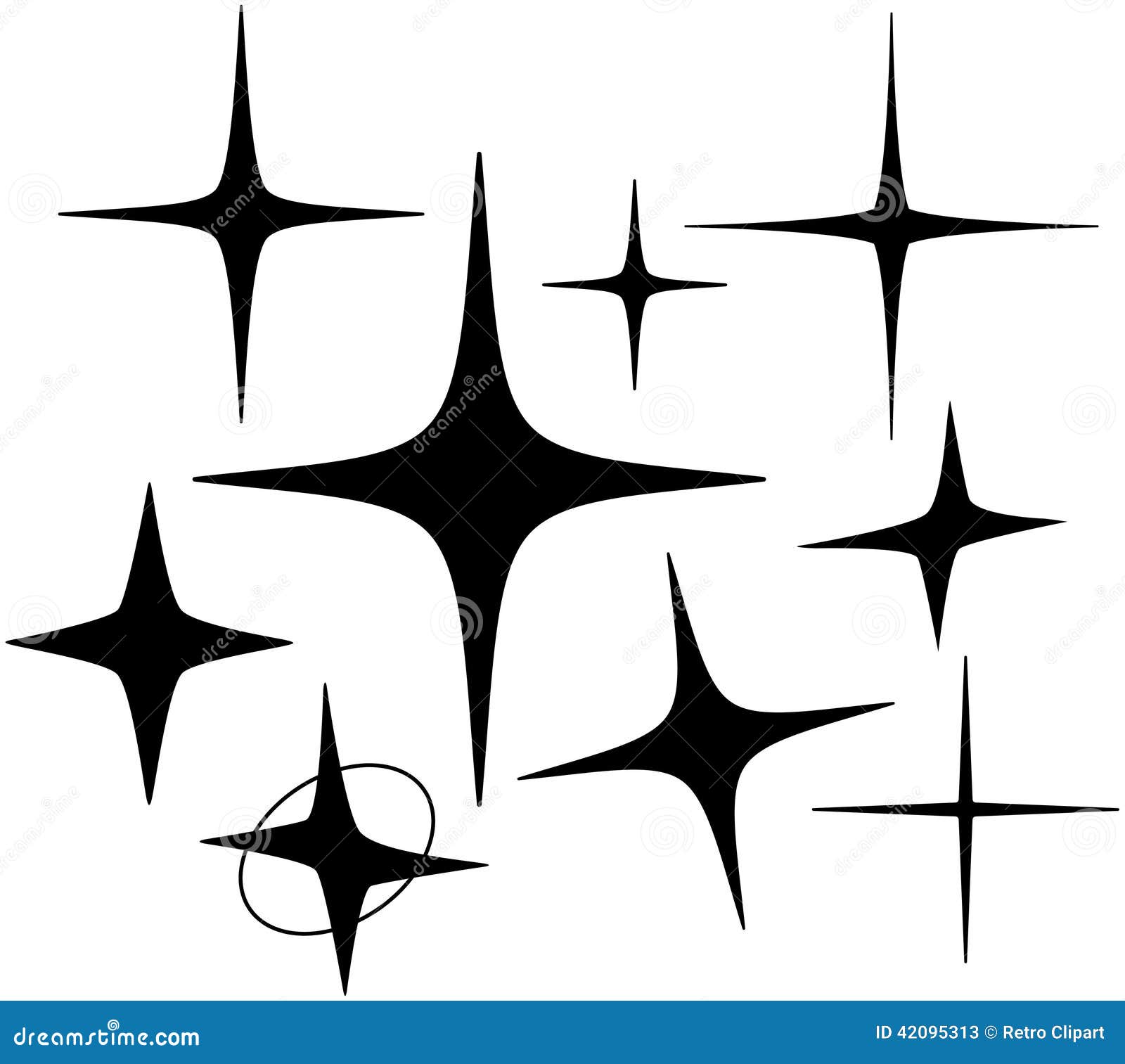 Stars Cartoon Vector | CartoonDealer.com #20975307