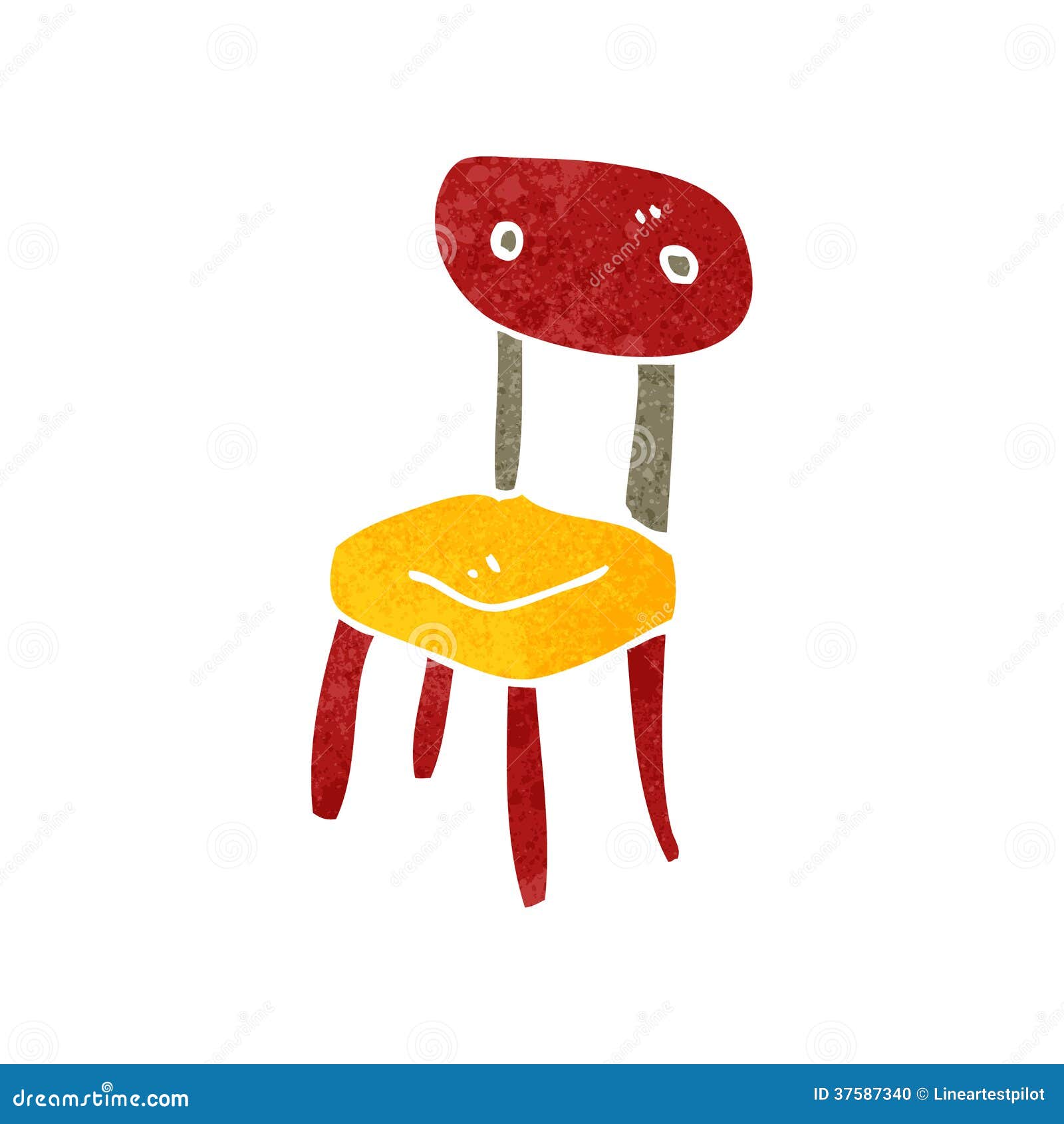tecknad stol tecknad stol