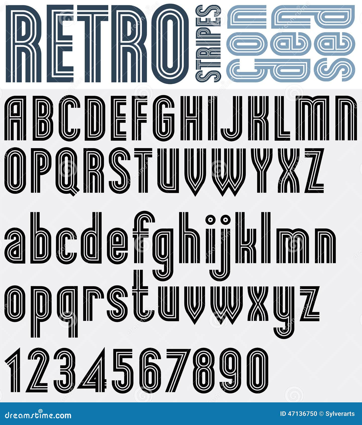 Retro alphabet vector stencil font. Letters, numbers and symbols on the  dark woo #Sponsored , #ad, #advertisement, #vecto…