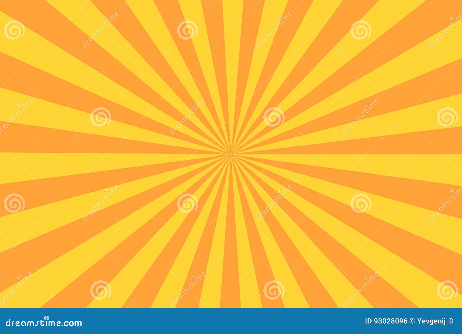 retro sunburst ray in vintage style. abstract comic book background