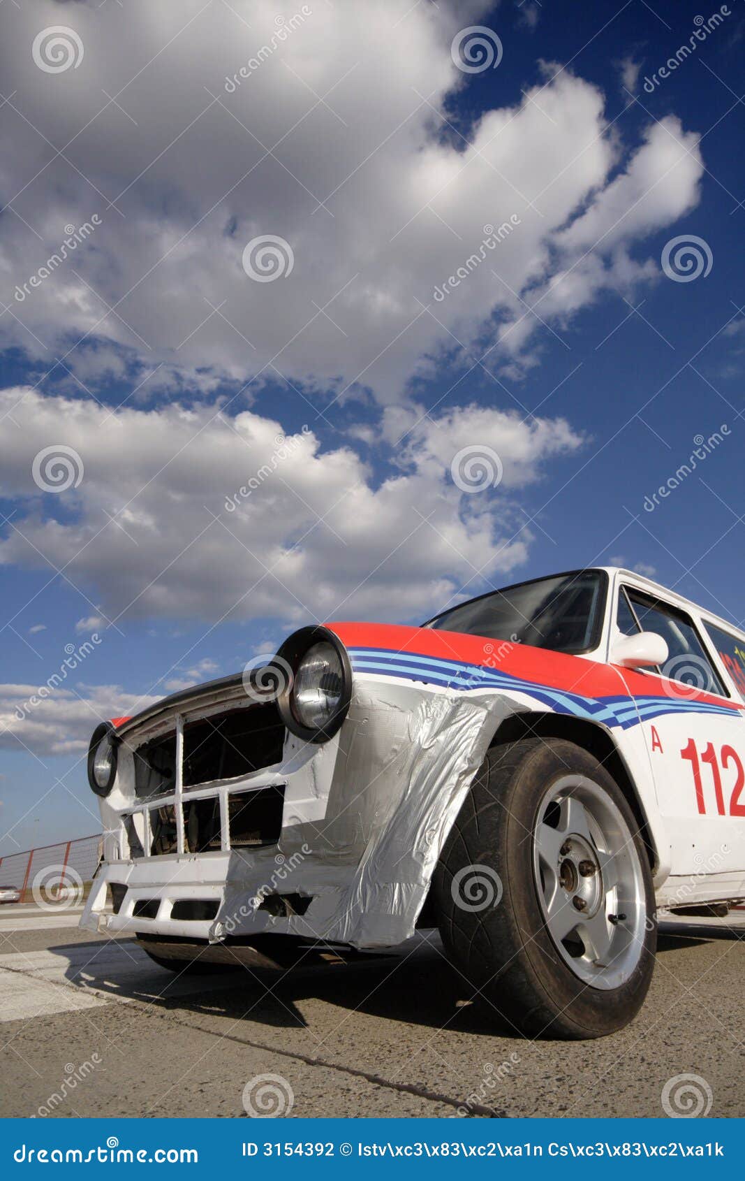 Retro tuning car stock photo. Image of vehicle, shadow 3154392