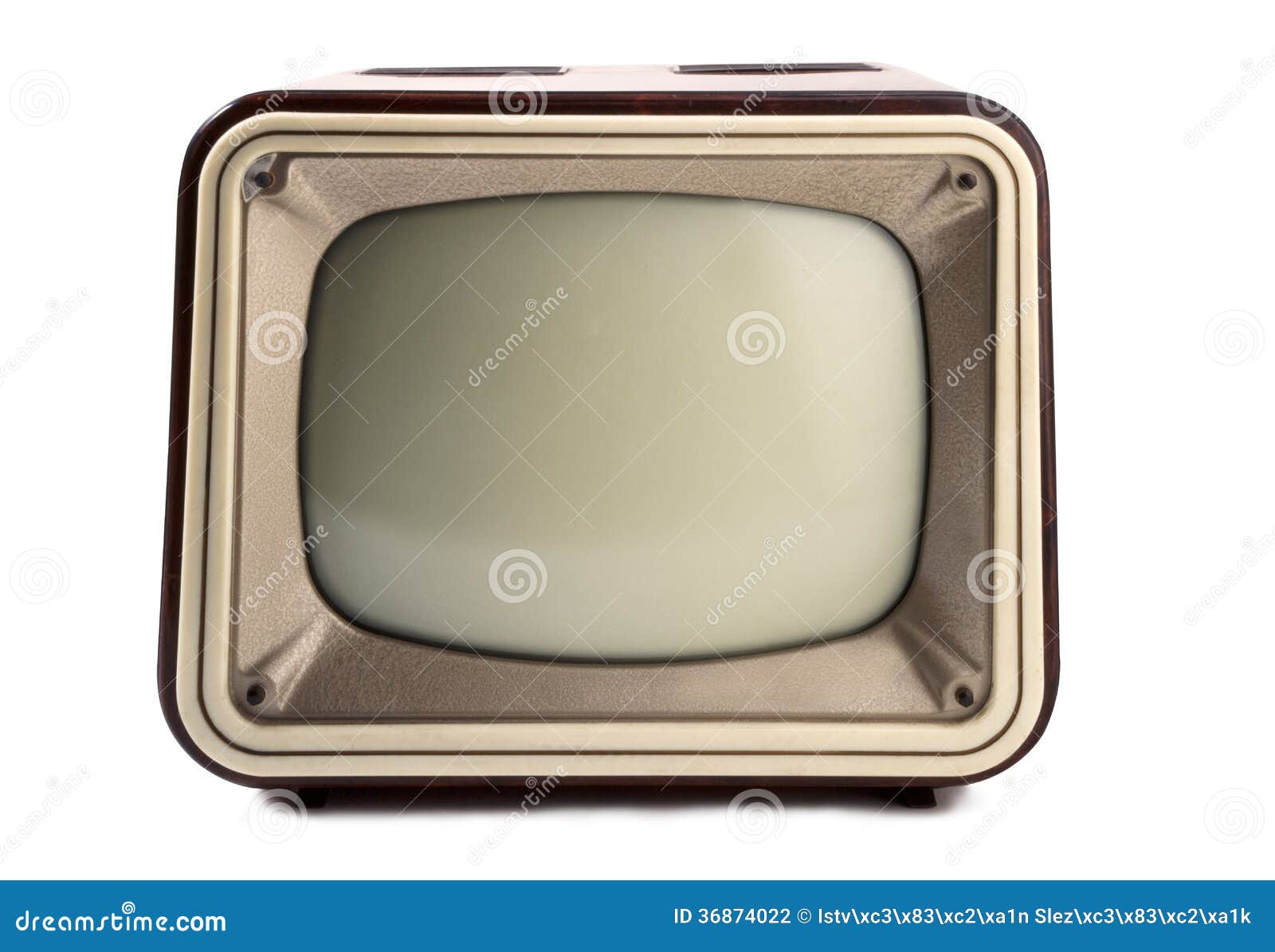 Retro TV 1960 stock photo. Image of 19401980, imagery 36874022