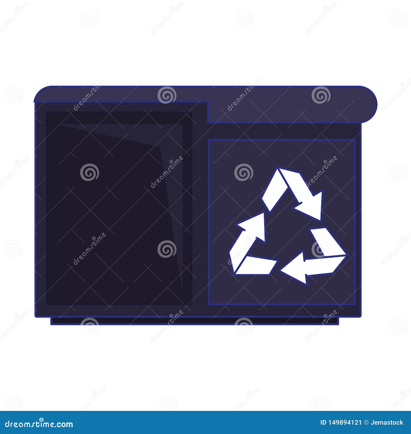 retro videogame trash can pixelated cartoon  blue lines