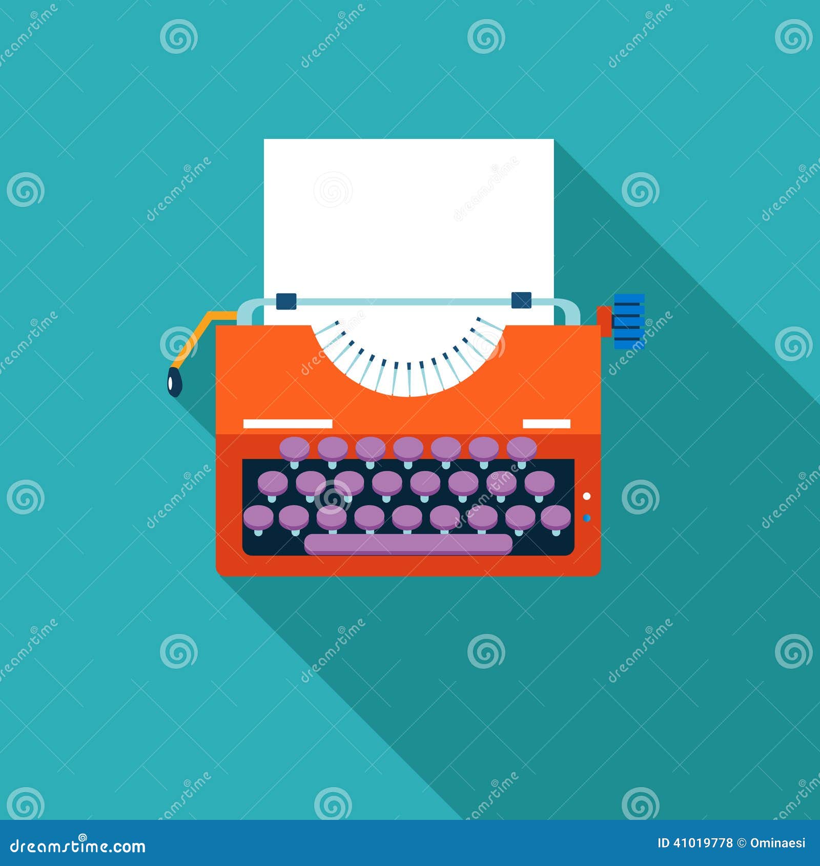 retro vintage creativity  typewriter and