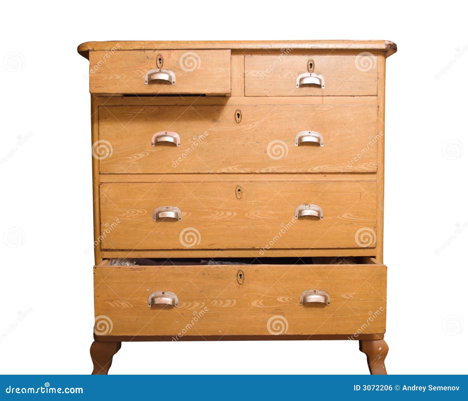 Retro Wooden Chest of Drawers Stock Photo Image of locker, chest 3072206