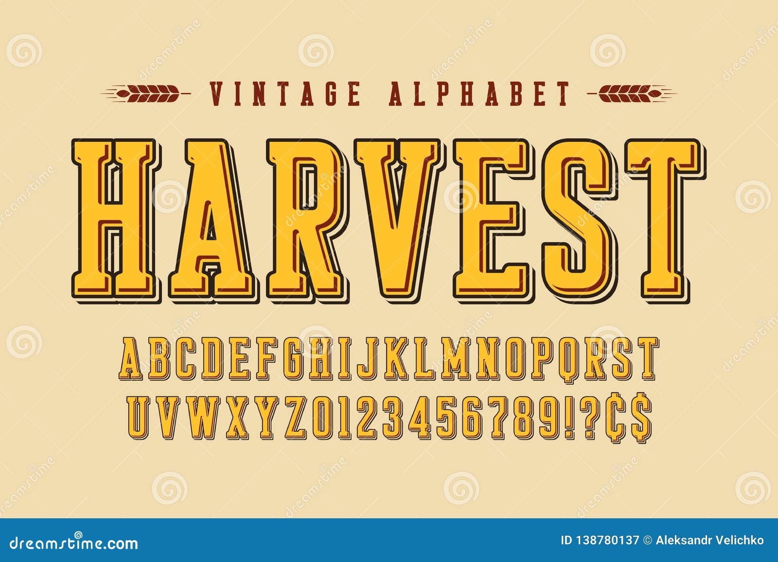 retrol  3d  of alphabet, typeface, font, letters