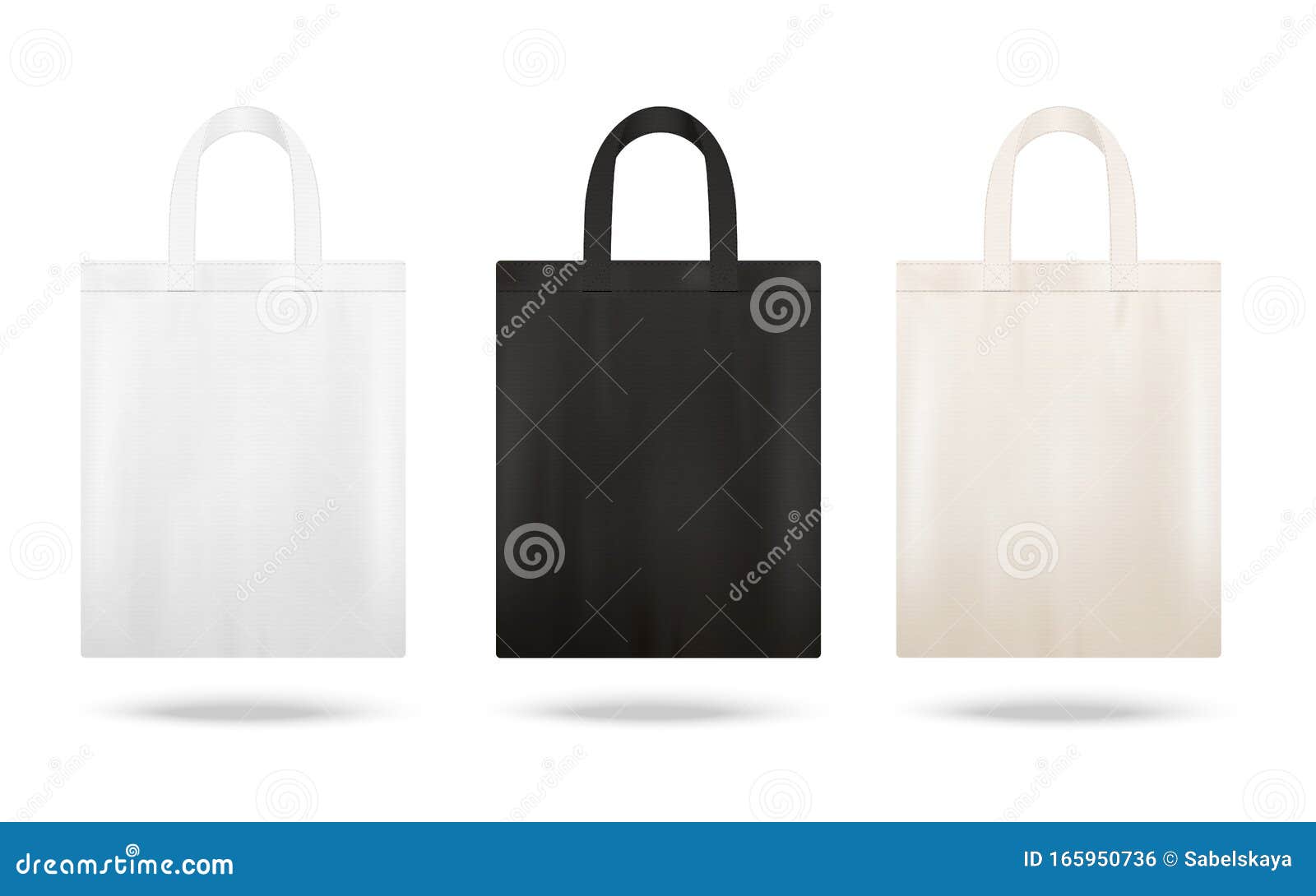 Download Reusable Shopping Tote Bag Mockup Set With Different ...