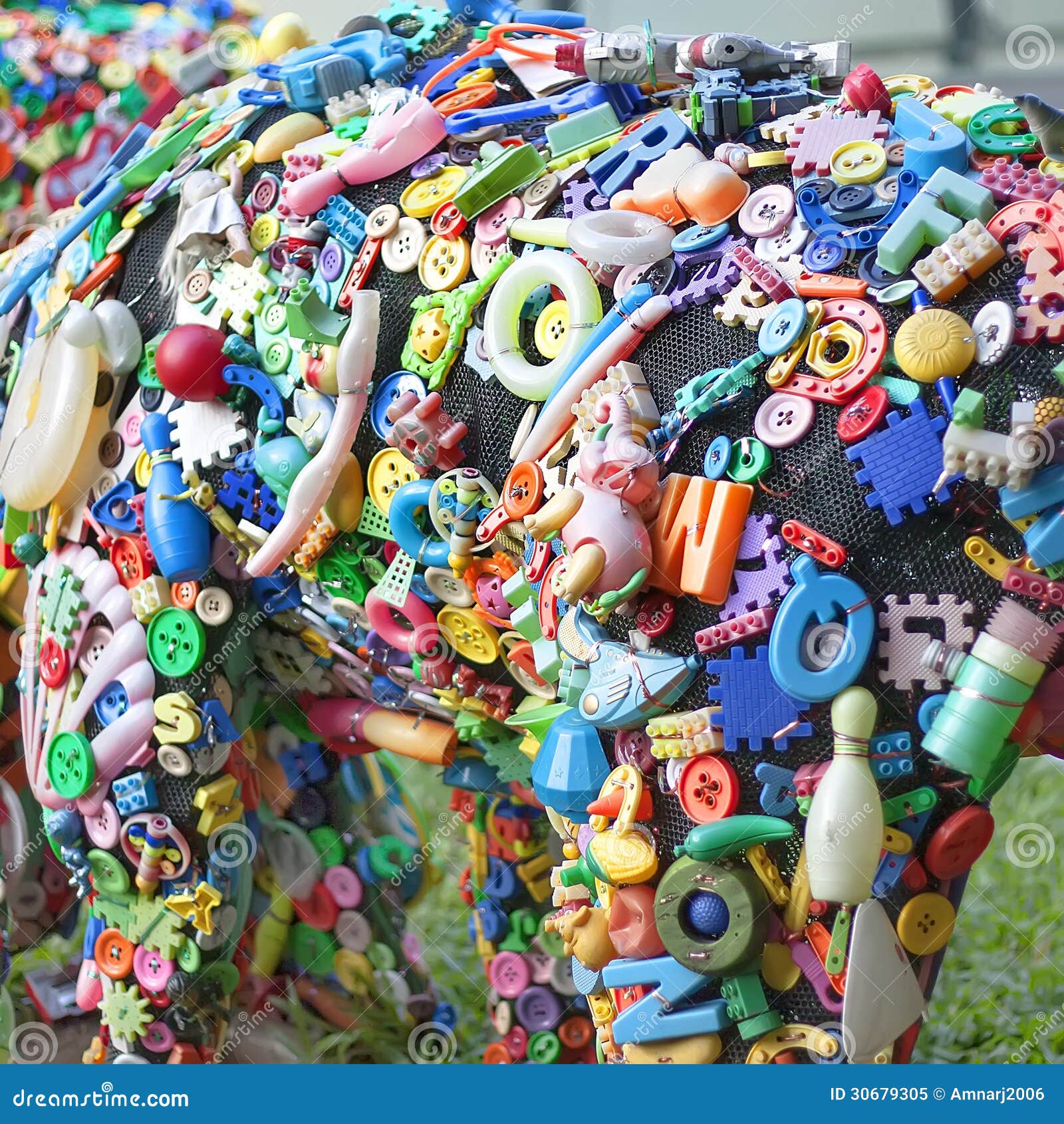 Reuse old plastic toy stock image. Image of paper, waste 30679305