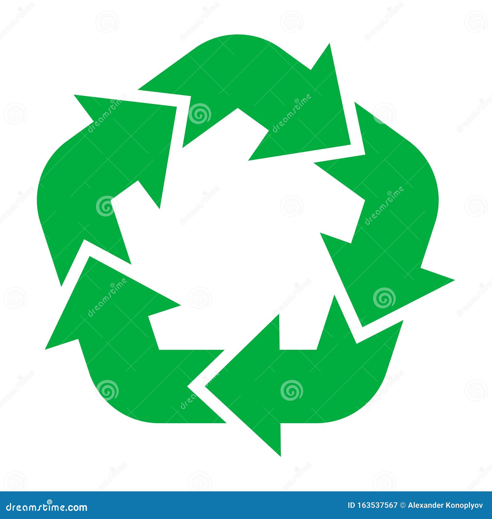 Reutilizar Y Reciclar Icono Verde, Signo Ecológico Ilustración del Vector -  Ilustración de cristal, compartimiento: 163537567