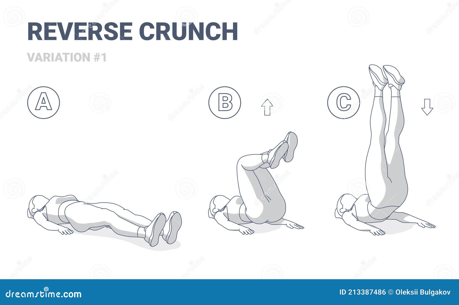 Reverse Crunches  Illustrated Exercise Guide