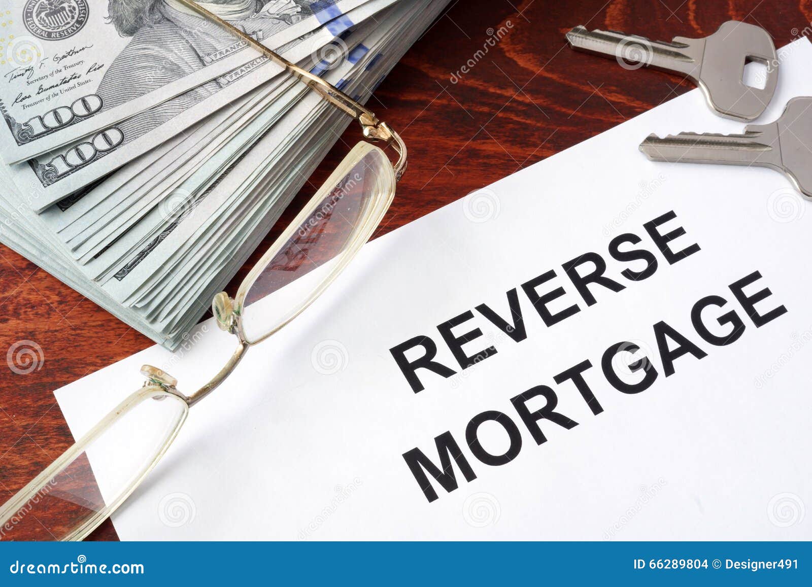 reverse mortgage form.
