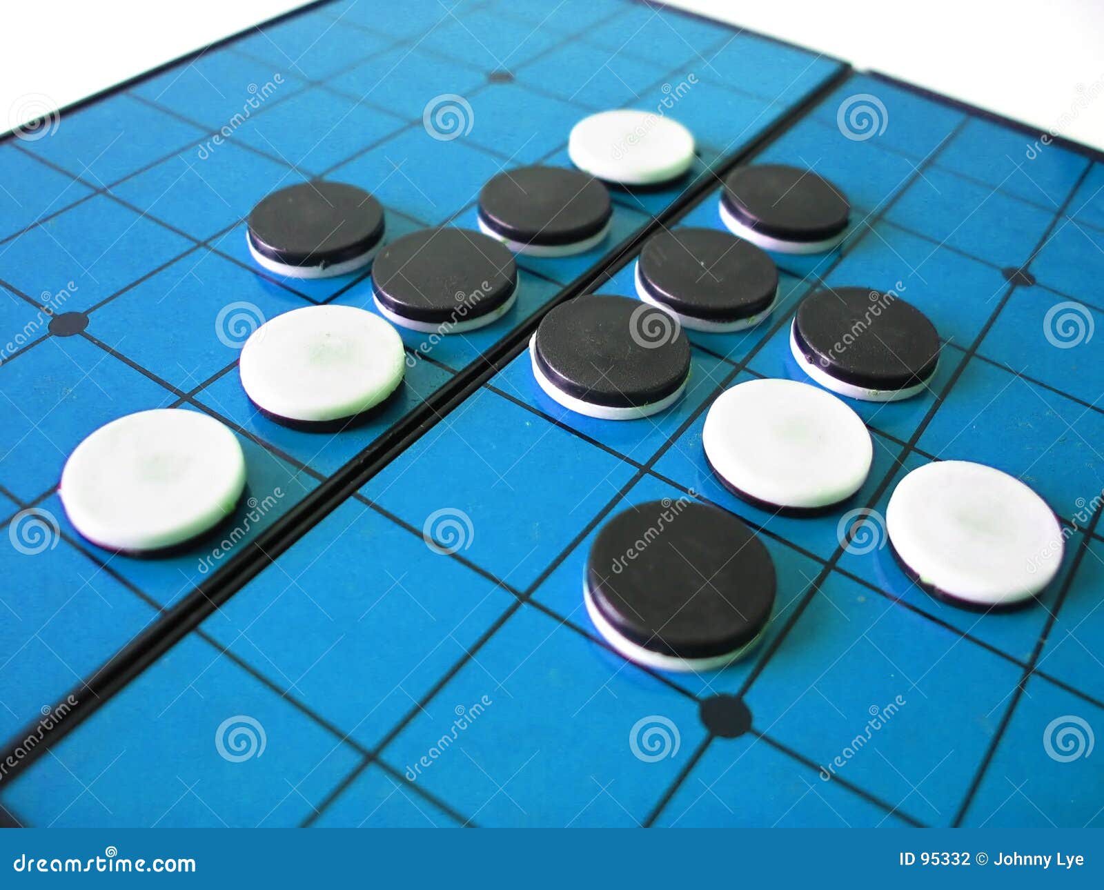 Reversi stock photo. Image of round, white, piece, games - 95332