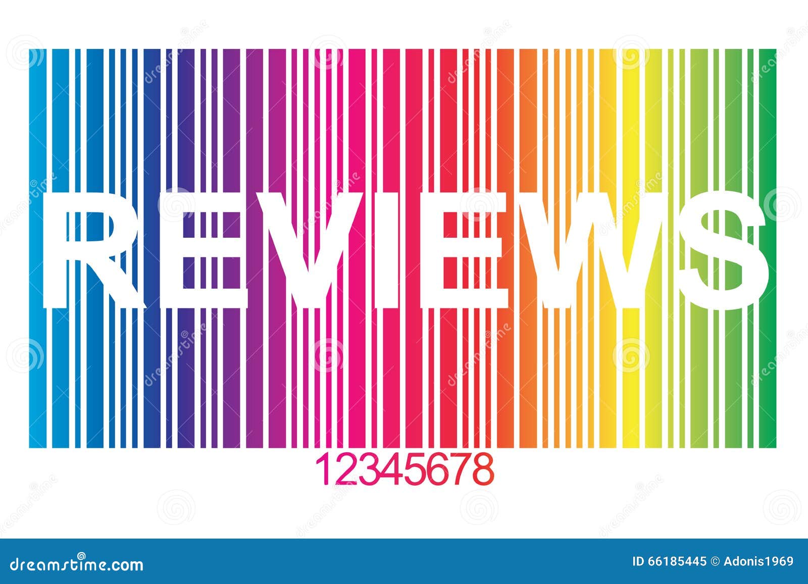 Review bar code stock vector. Illustration of feedback 66185445