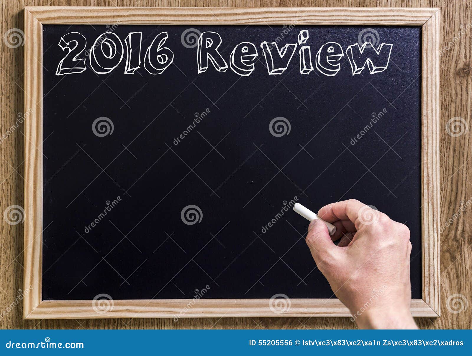 2016 Review stock photo. Image of marketing, message 55205556
