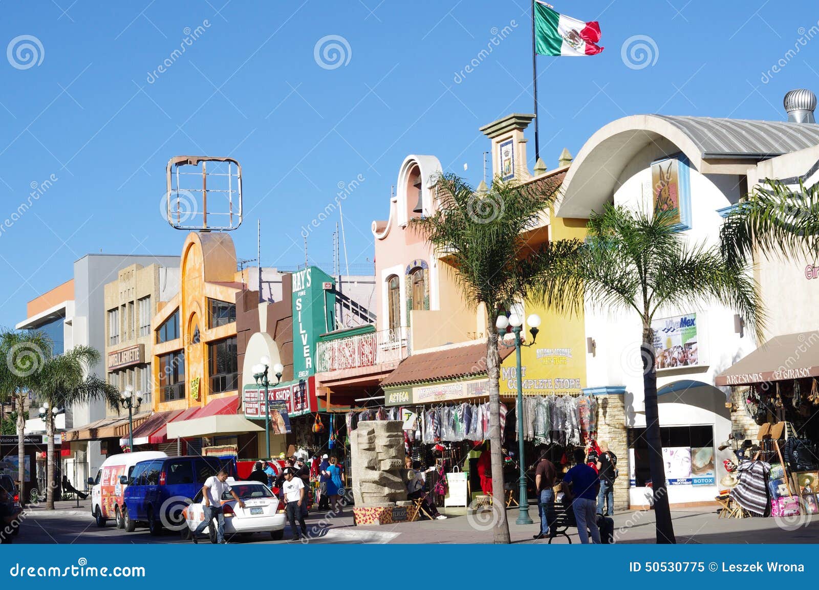 Revolution Avenue In Tijuana, Mexico Editorial Image ... Revolution Avenue In