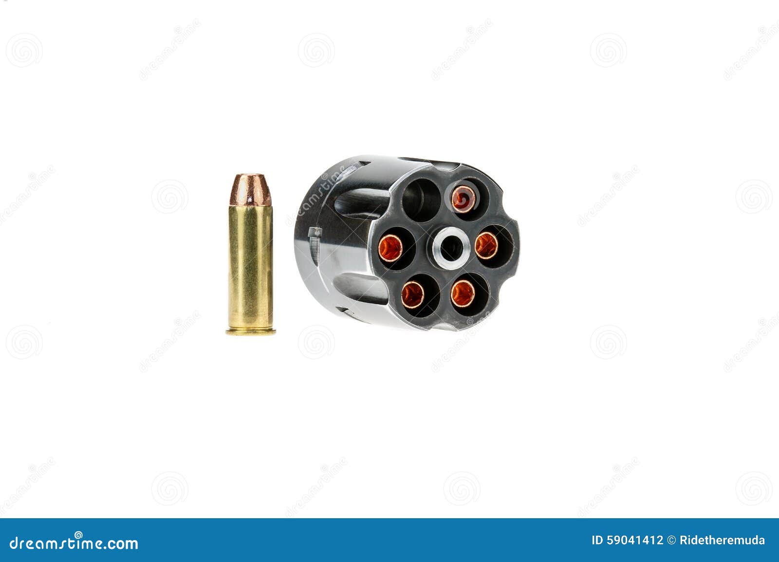 Revolver Cylinder stock photo. Image of close, sport - 59041412