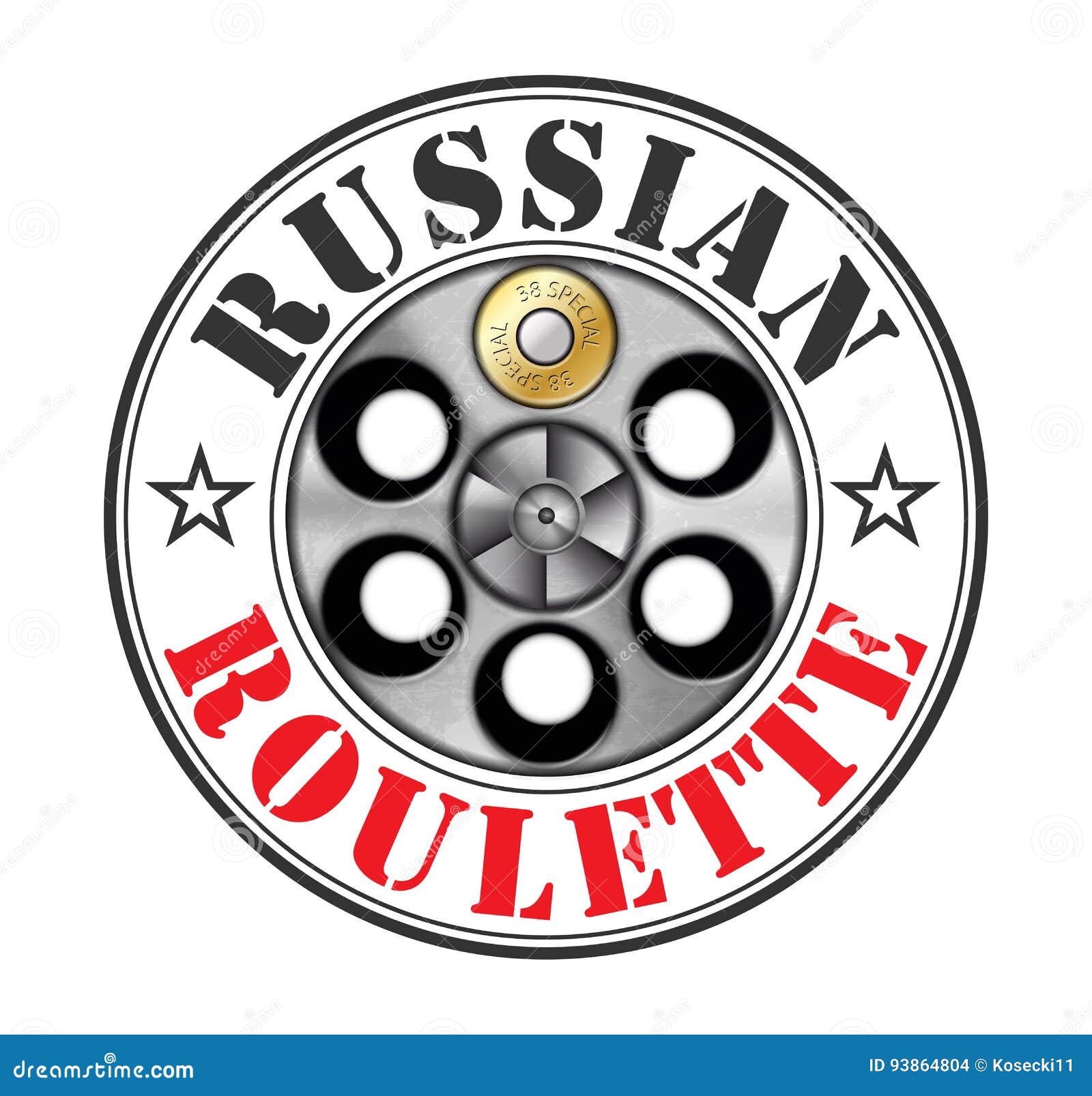 Russian Roulette Stock Illustrations – 358 Russian Roulette Stock  Illustrations, Vectors & Clipart - Dreamstime