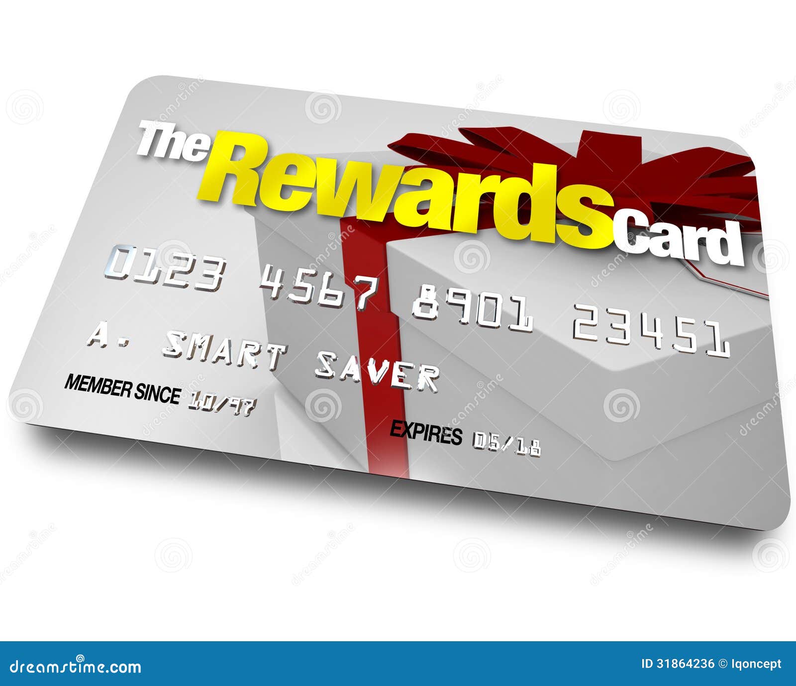 the-rewards-credit-card-earn-refunds-and-rebates-stock-illustration