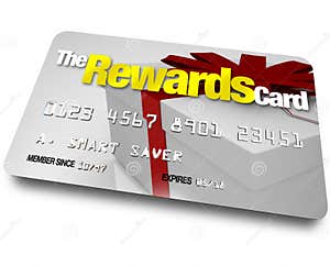 The Rewards Credit Card Earn Refunds And Rebates Stock Illustration 