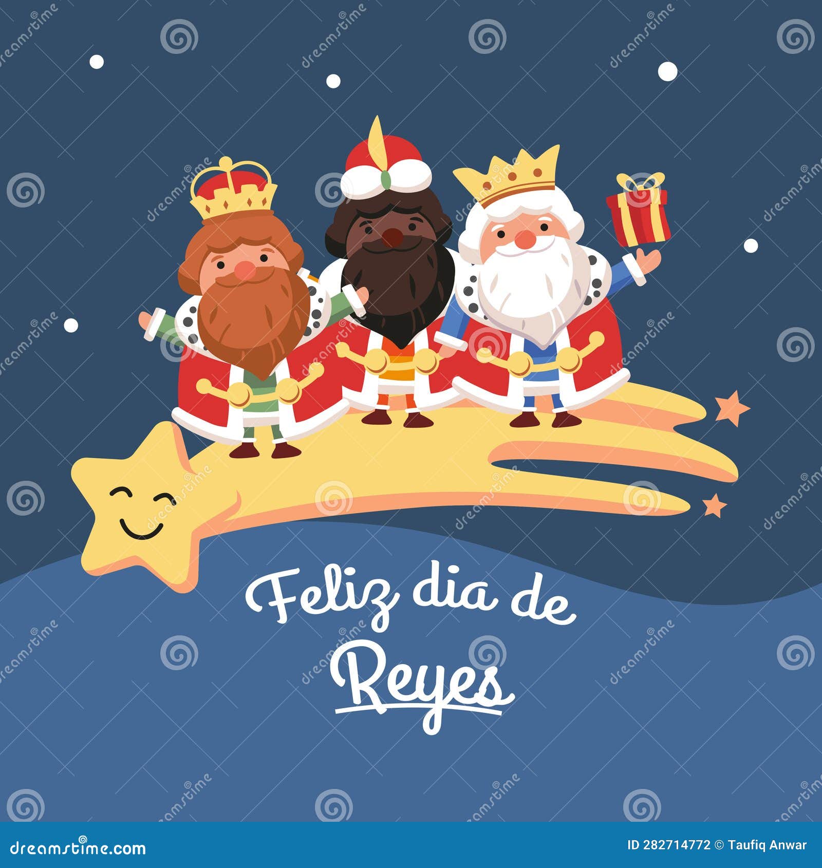 reyes magos  flat 