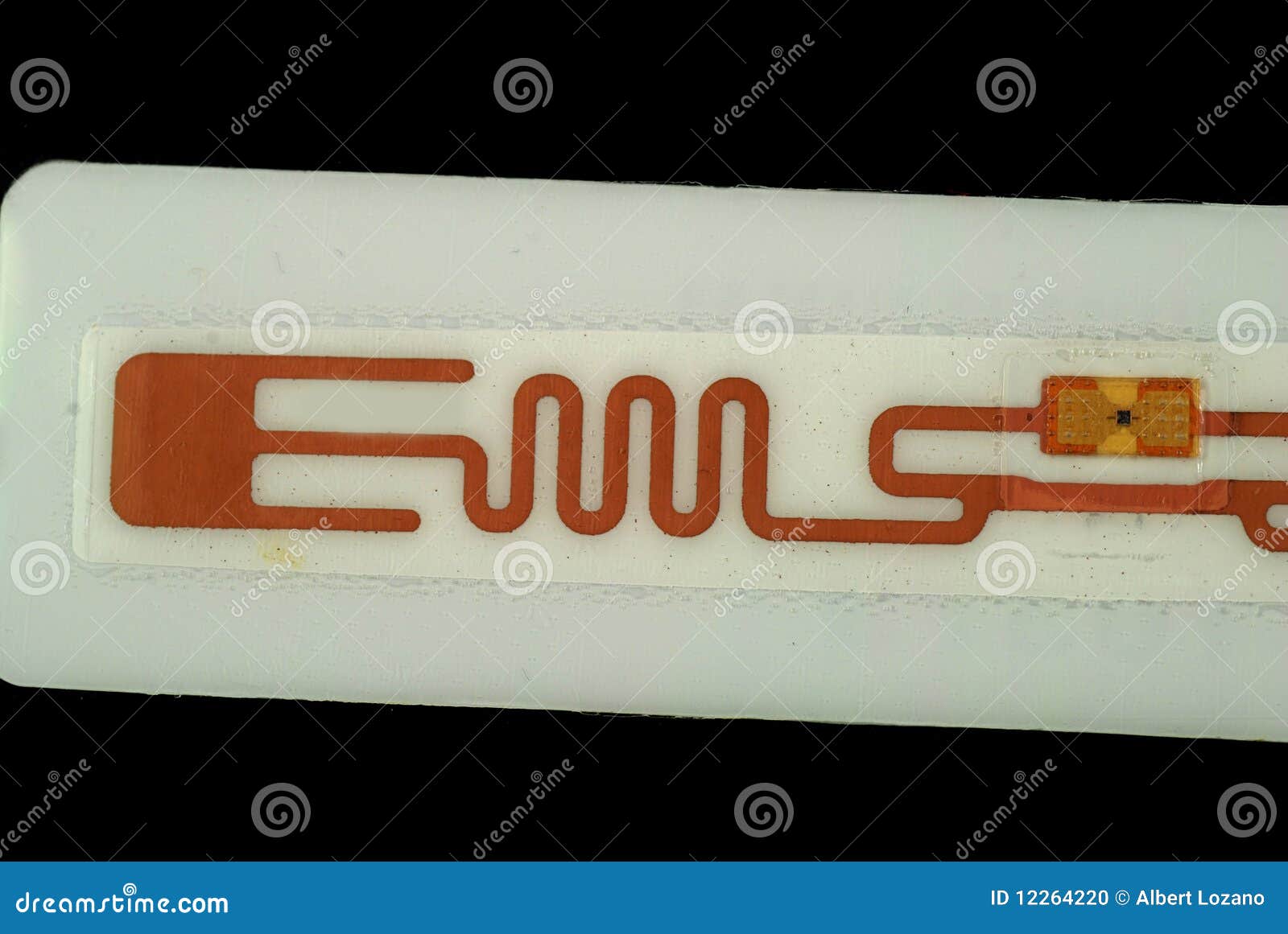RFID tags stock photo. Image of number, sensors, bits 12264220