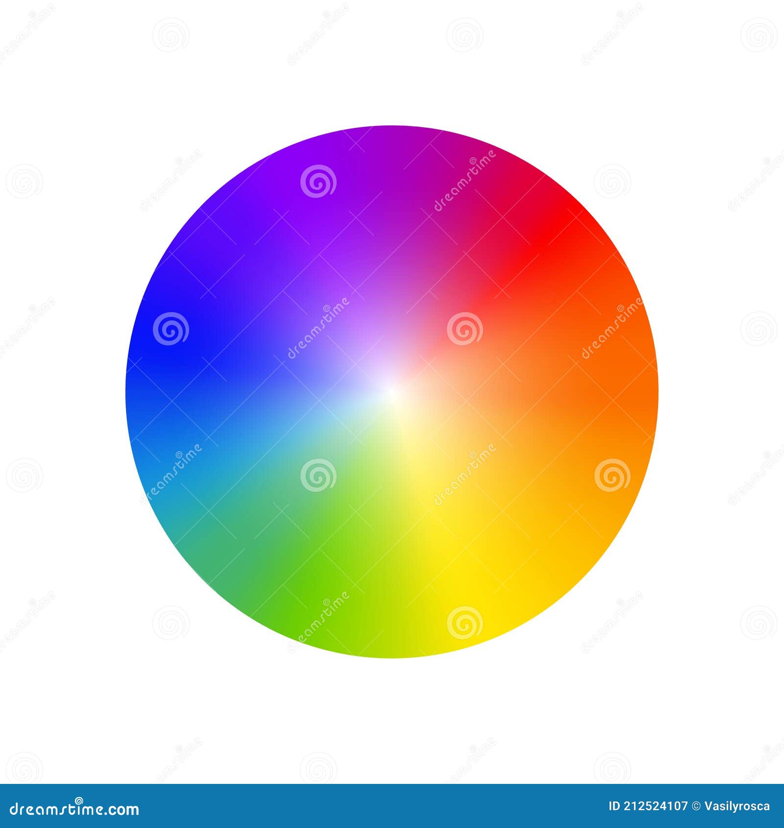 rgb color wheel spectrum selector picker. rgb palette logo. color rainbow diagram circle