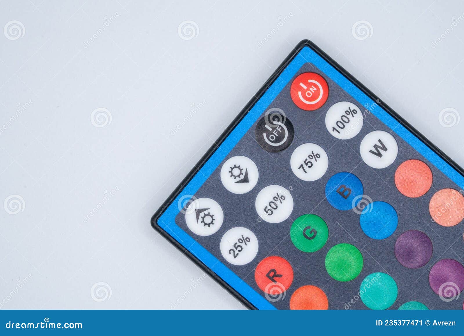 RGB Led Lamp or Strip Light Remote Controller with Separate Colors