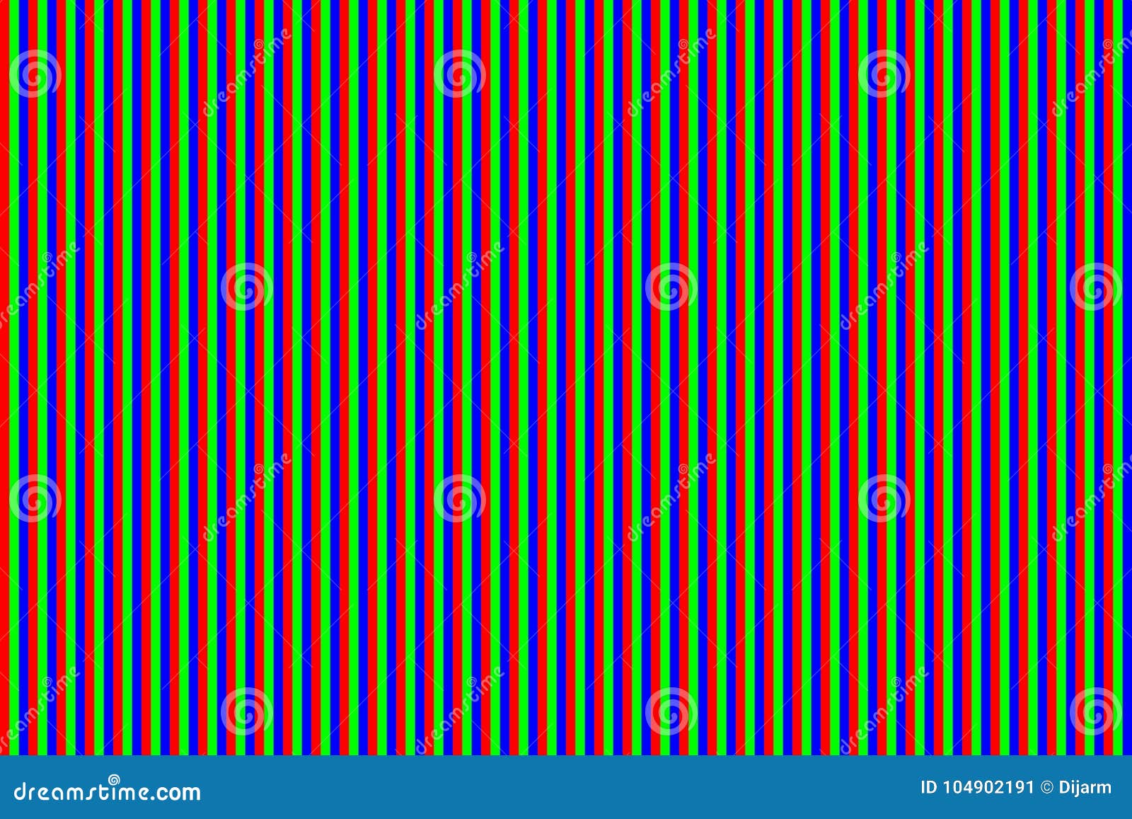 RGB Screen Dots Seamless Pattern. Analog Display Television Stock