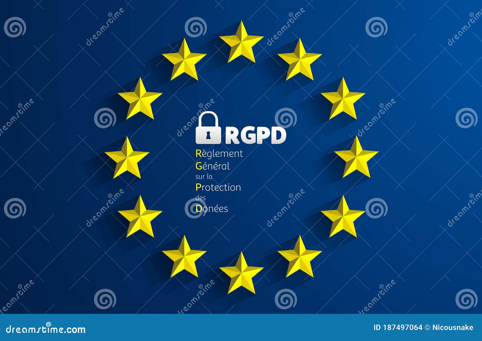 rgpd - french: reglement general sur la protection des donnees means: gdpr - general data protection regulation