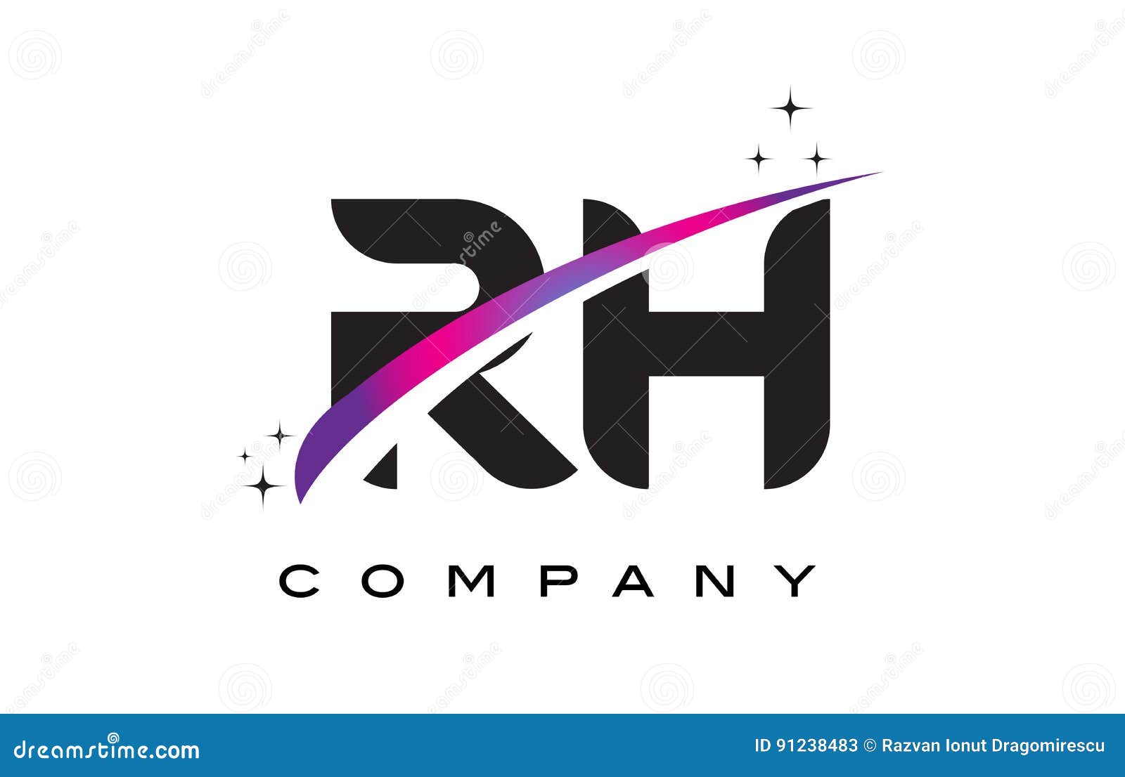 RH Logo Design, Initial RH Letter Design With Sci-fi Style. RH Logo For  Game, Esport, Technology, Digital, Community Or Business. R H Sport Modern  Italic Alphabet Font. Typography Urban Style Fonts. Royalty
