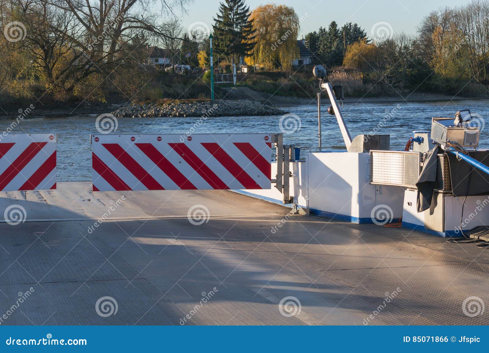 rhine ferry at dormagen zons