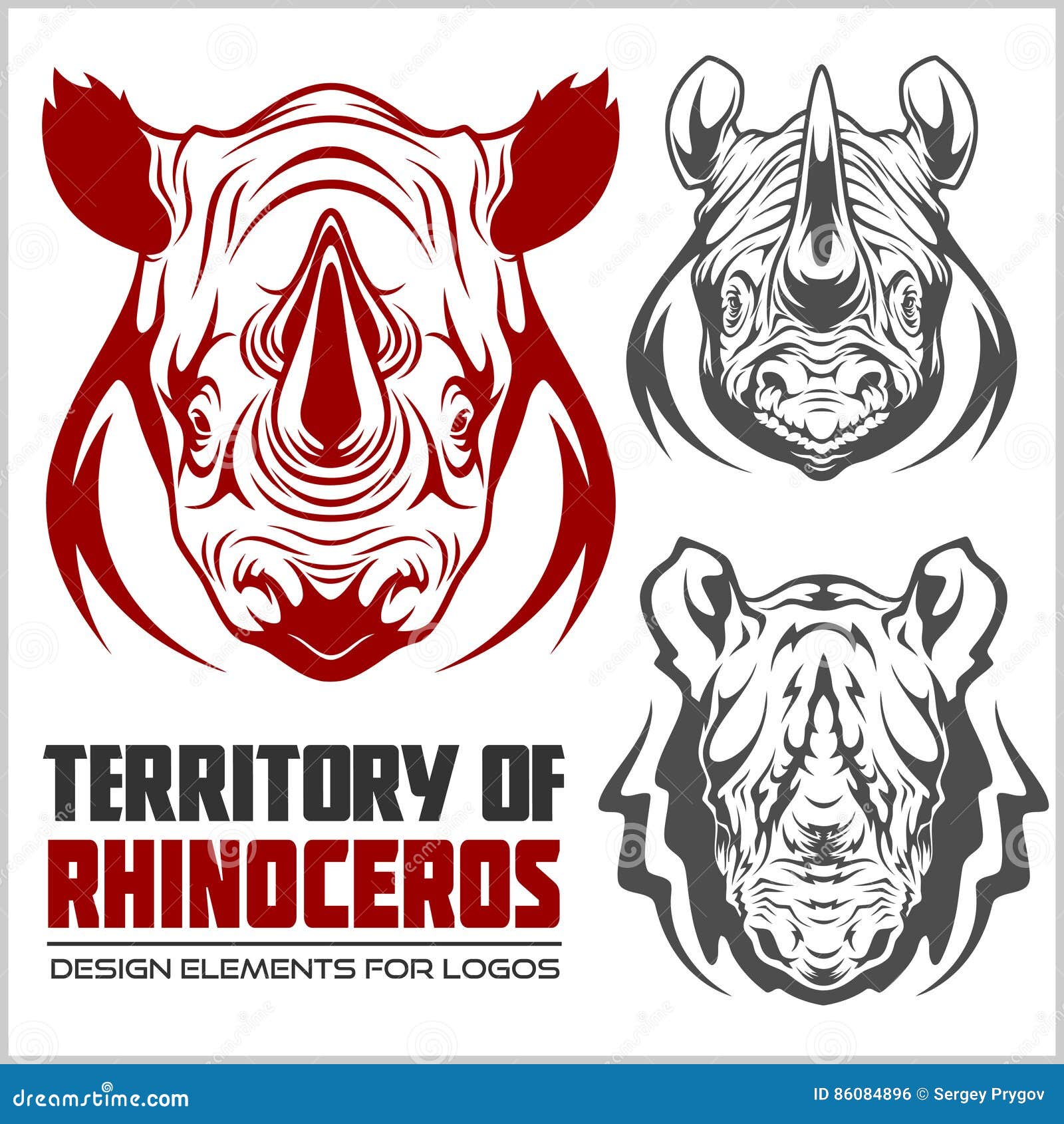 rhino mascots set for sport teams
