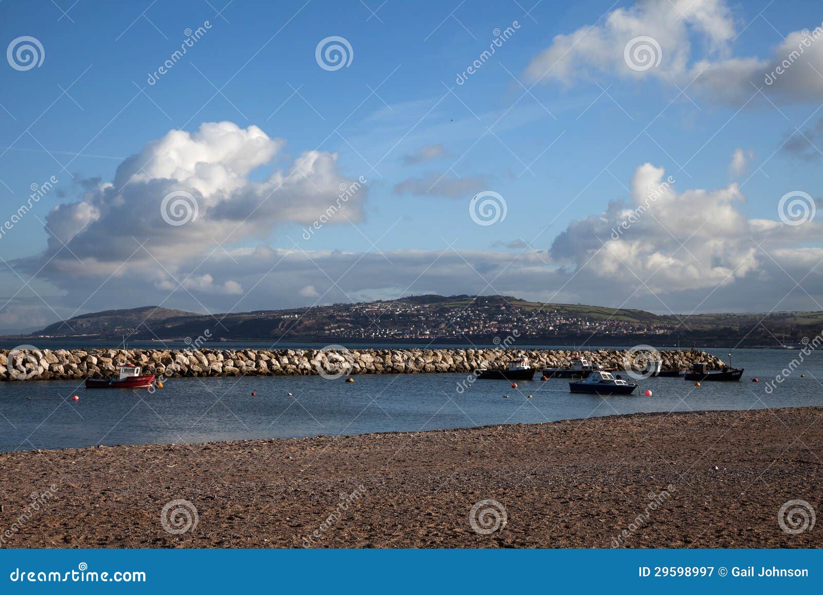 Rhos on sea stock image. Image of high, harbour, llandudno 29598997
