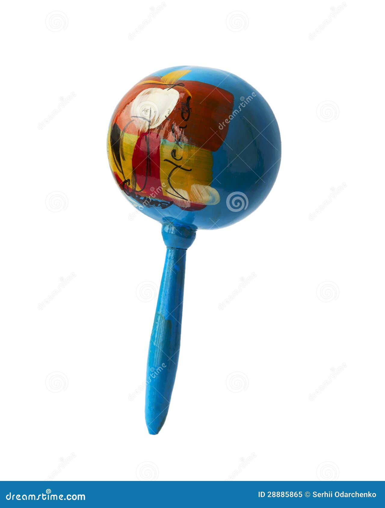 Rhythm Percussion Instrument Maraca Stock Image Image of maraca
