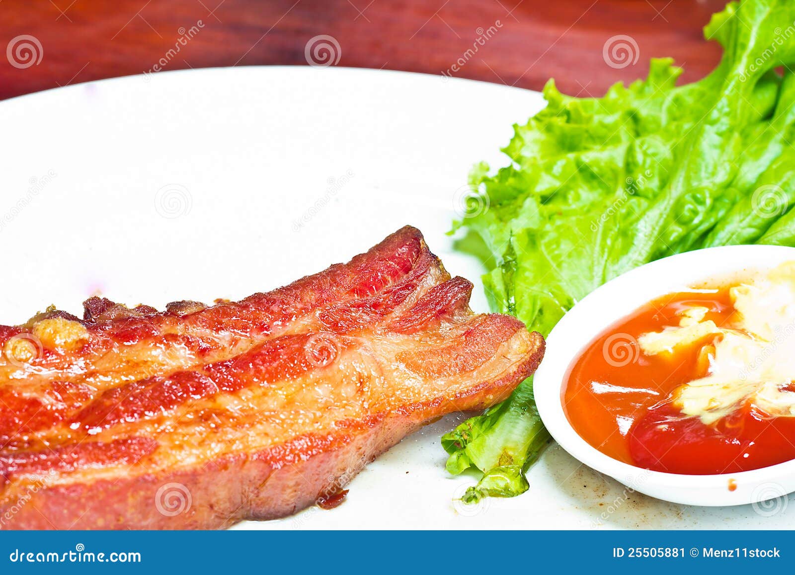 Rib ham steak stock image. Image of flames, food, ribs 25505881