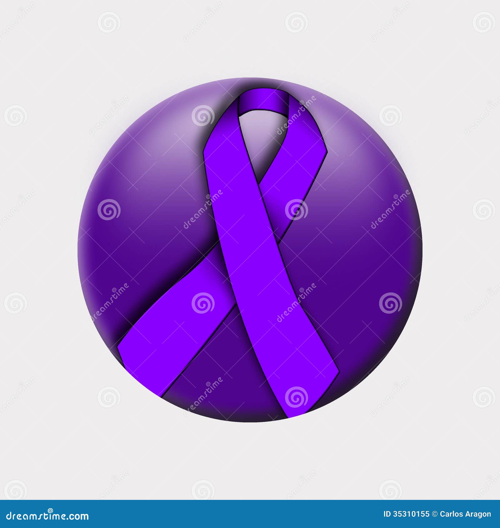 ribbon against domestic violence