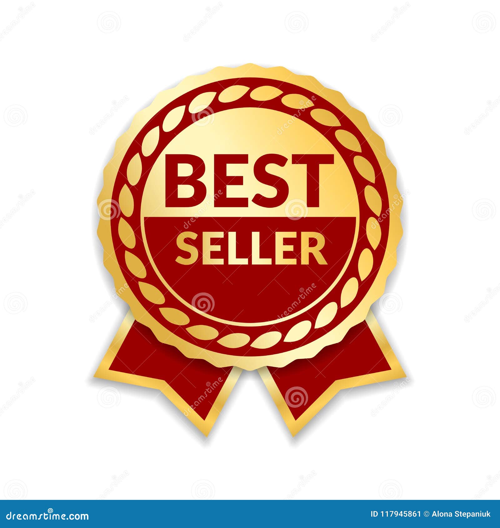 Best Seller Icon On White Royalty Free SVG, Cliparts, Vectors, and