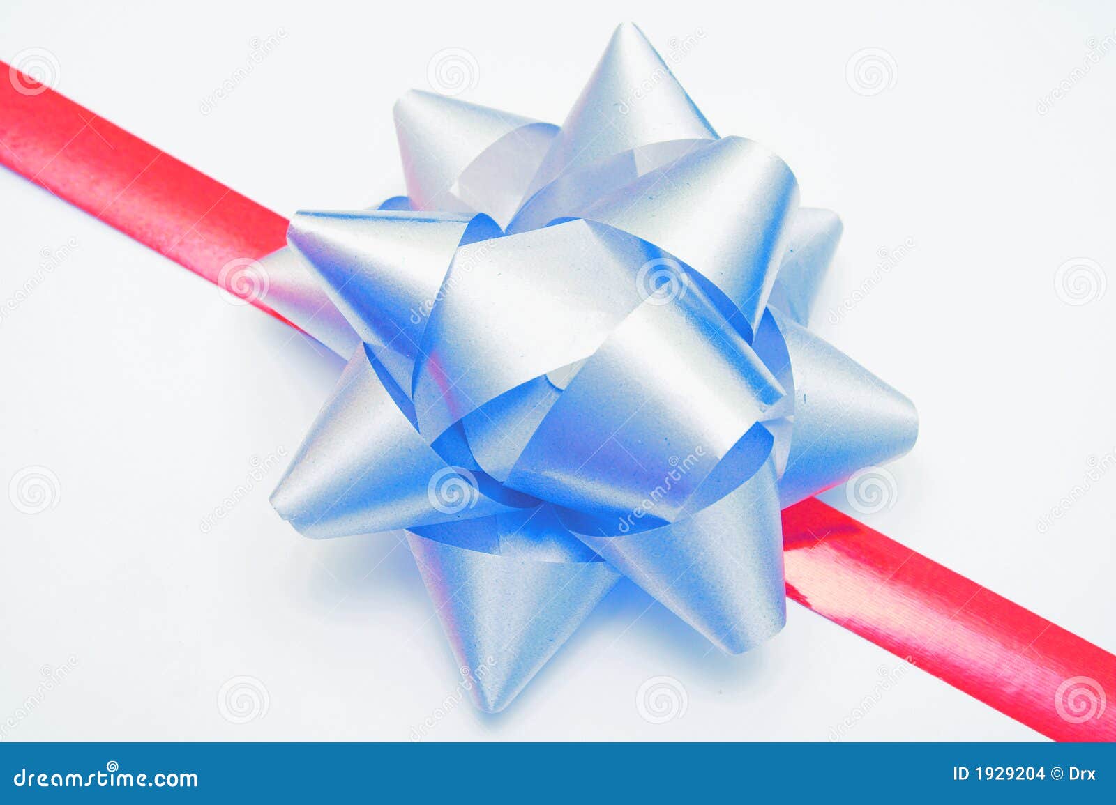 Ribbon and bow on gift stock photo. Image of love, background 1929204