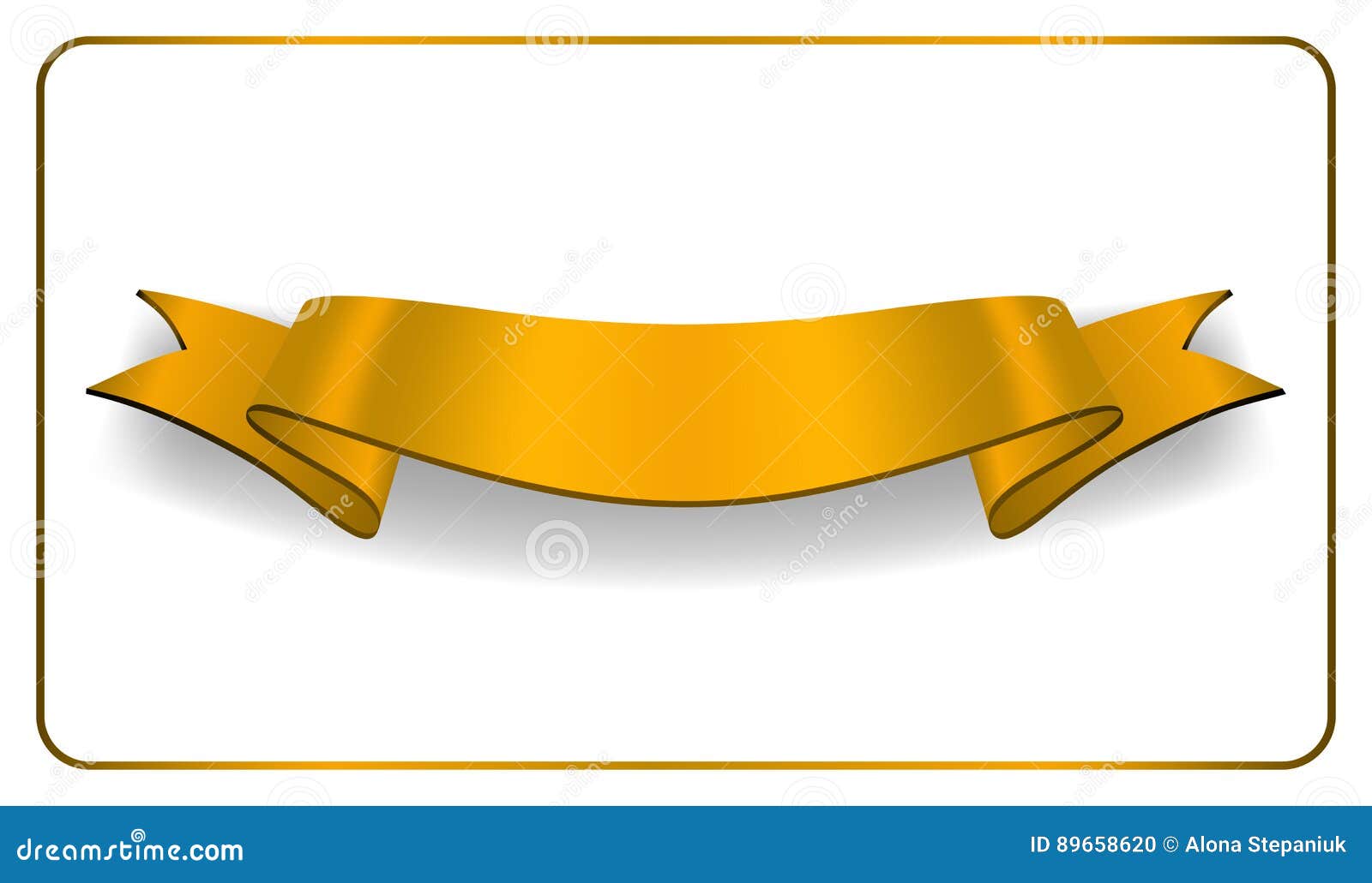 Get Gilded with this Gold Ribbon Banner Vector Tutorial - Vectips