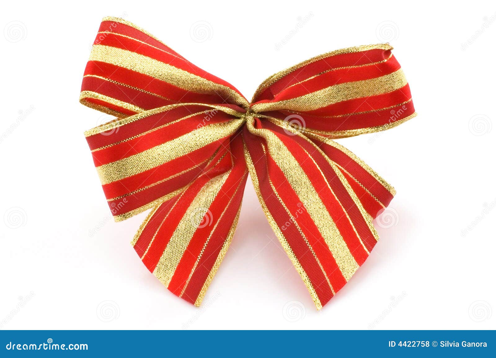 Ribbon isolated on white stock photo. Image of seasonal - 4422758