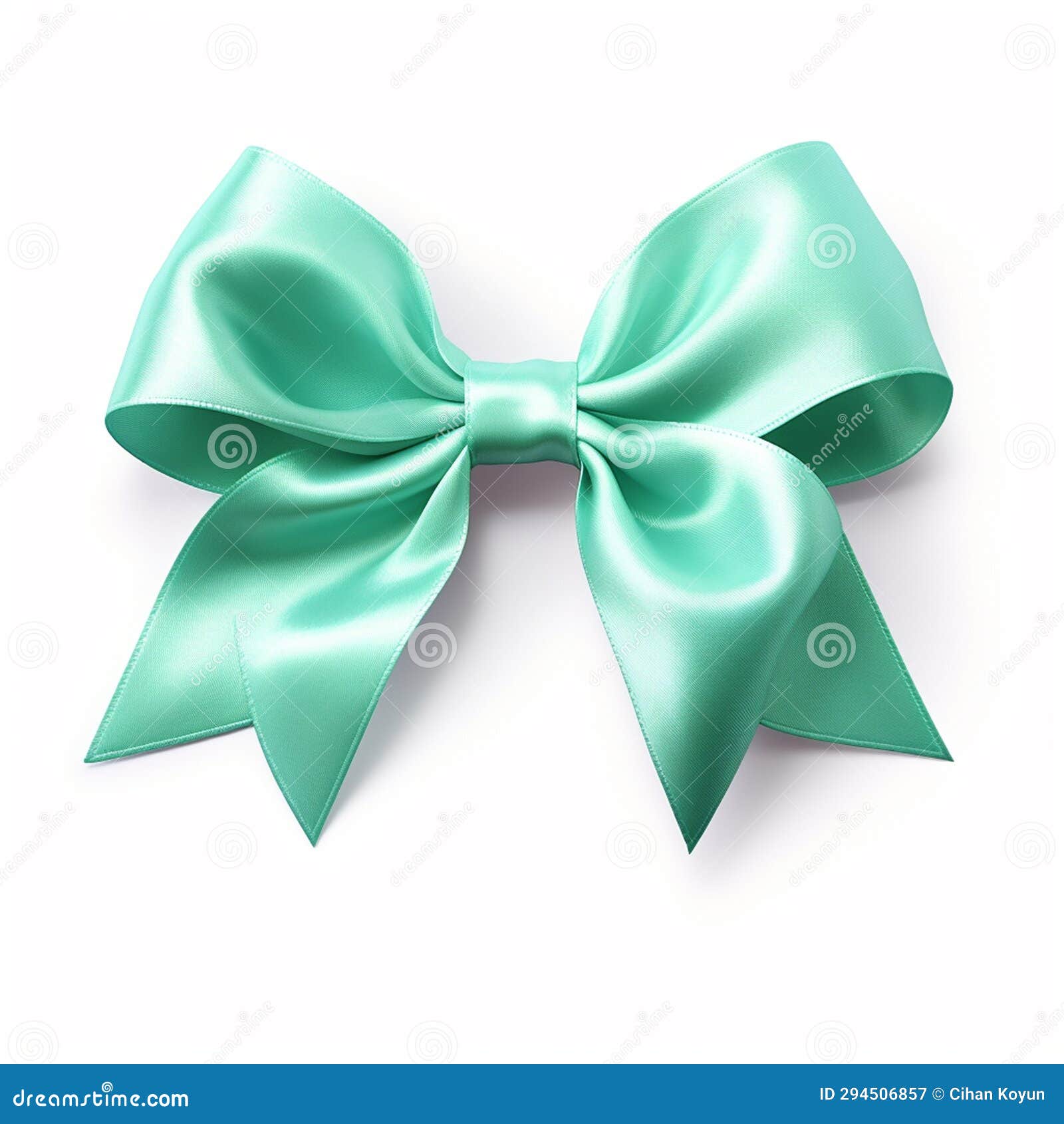 Ribbons of Hope on White Background Stock Illustration Illustration