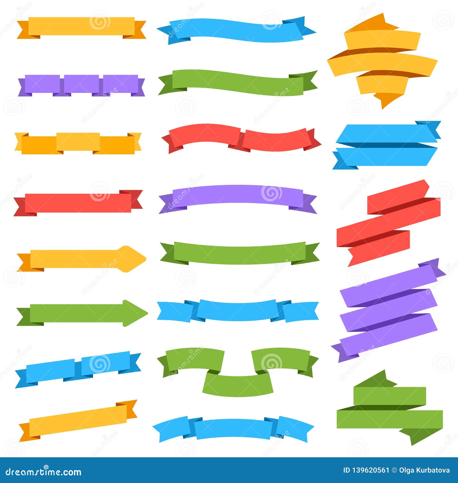 Deal day vertical ribbon bookmark tag Royalty Free Vector